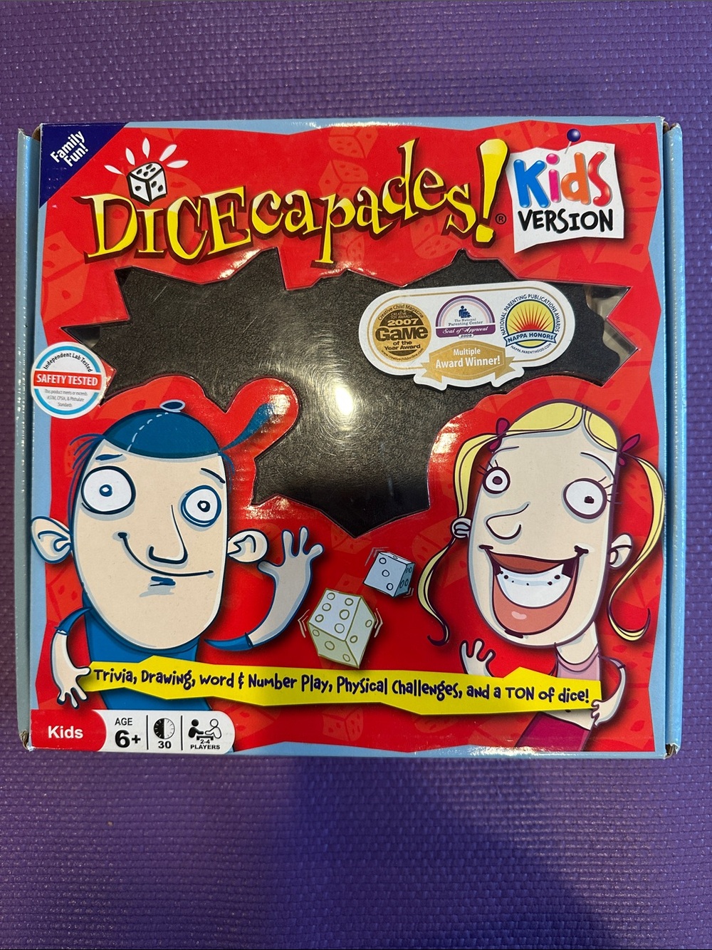 Kids Version Board Game - Red